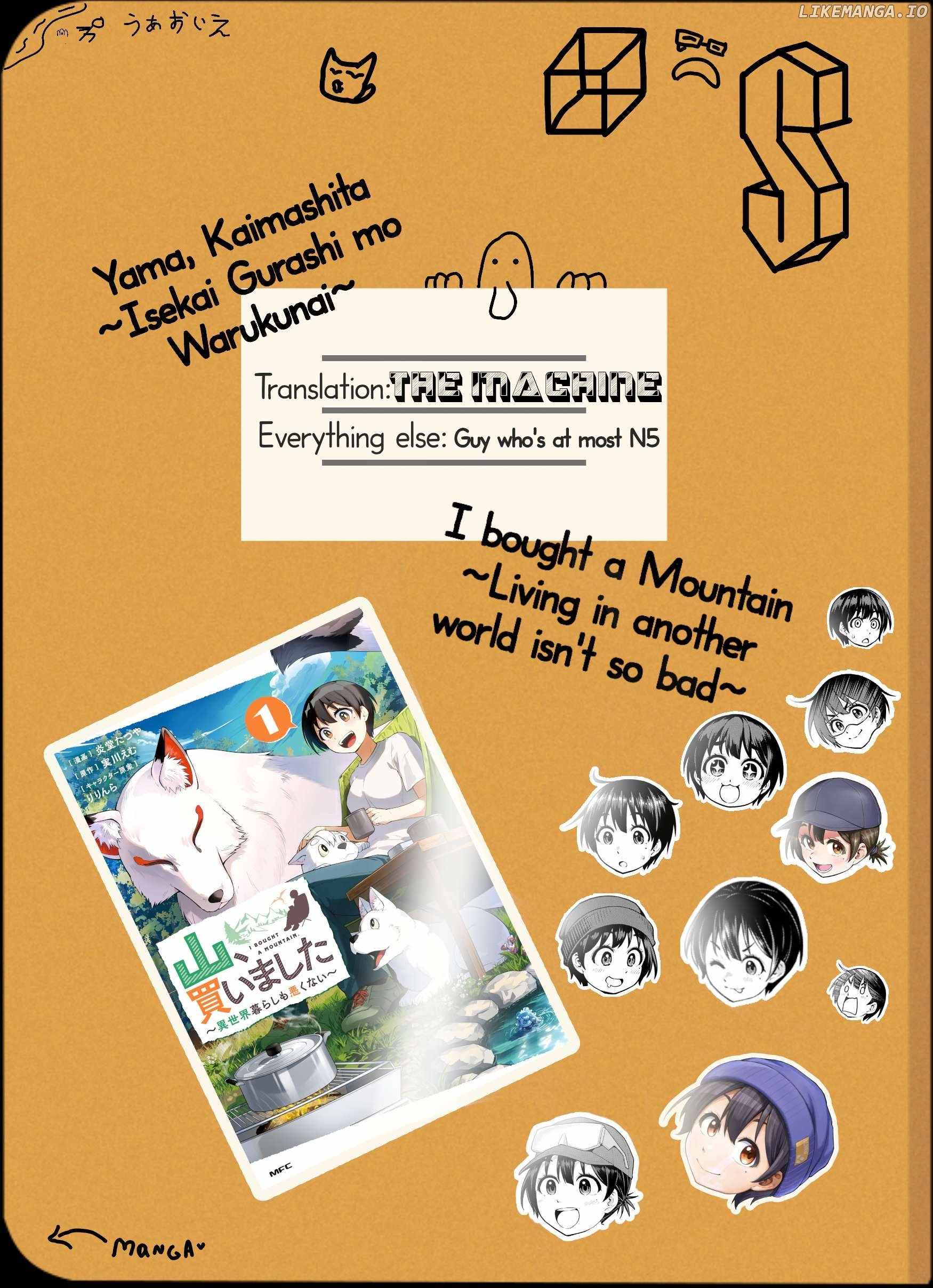 Yama, Kaimashita ~Isekai Gurashi mo Warukunai~ Chapter 10 1